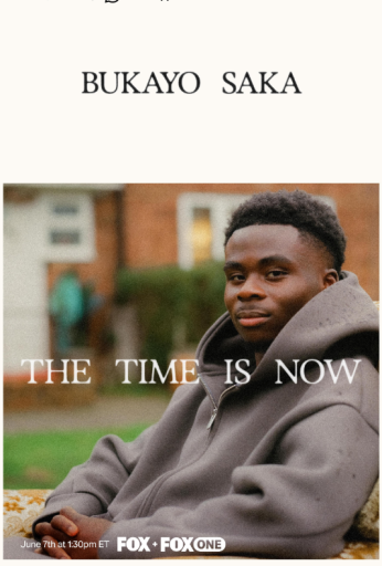 Bukayo Saka: The Time is Now
